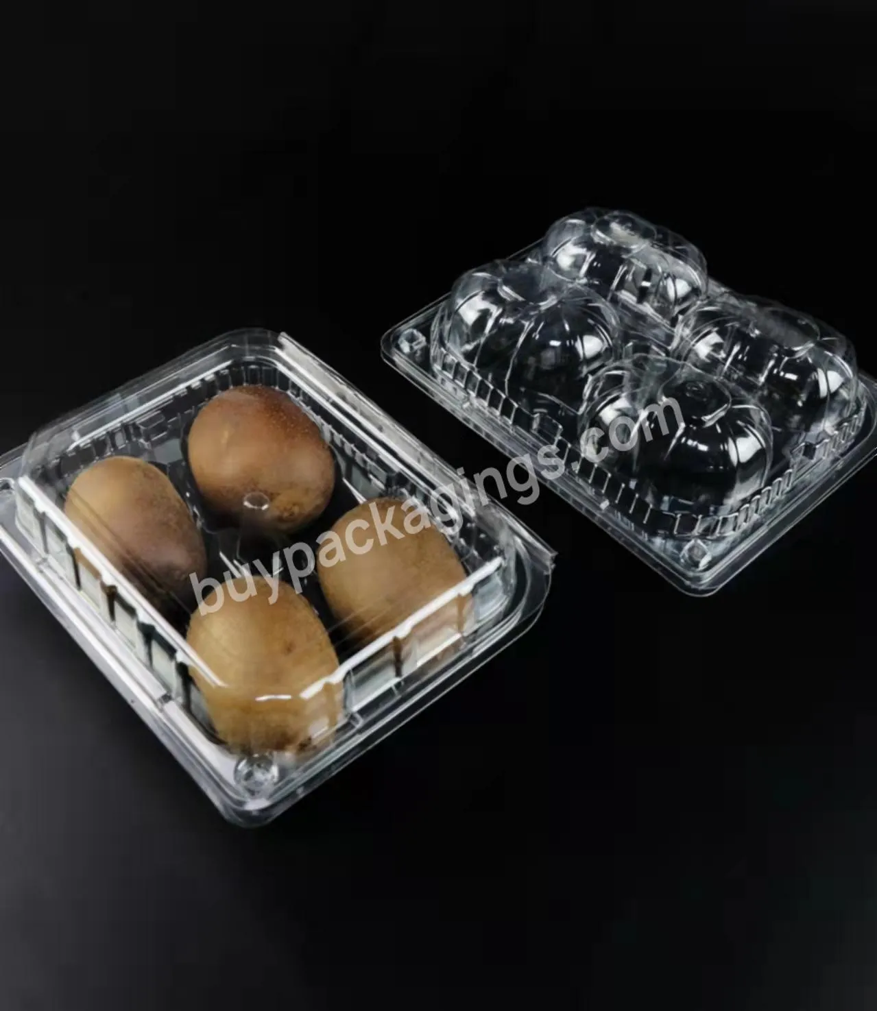 Pet Plastic Fresh Kiwi Box Packaging Box,Fresh Fruits Packaging Container