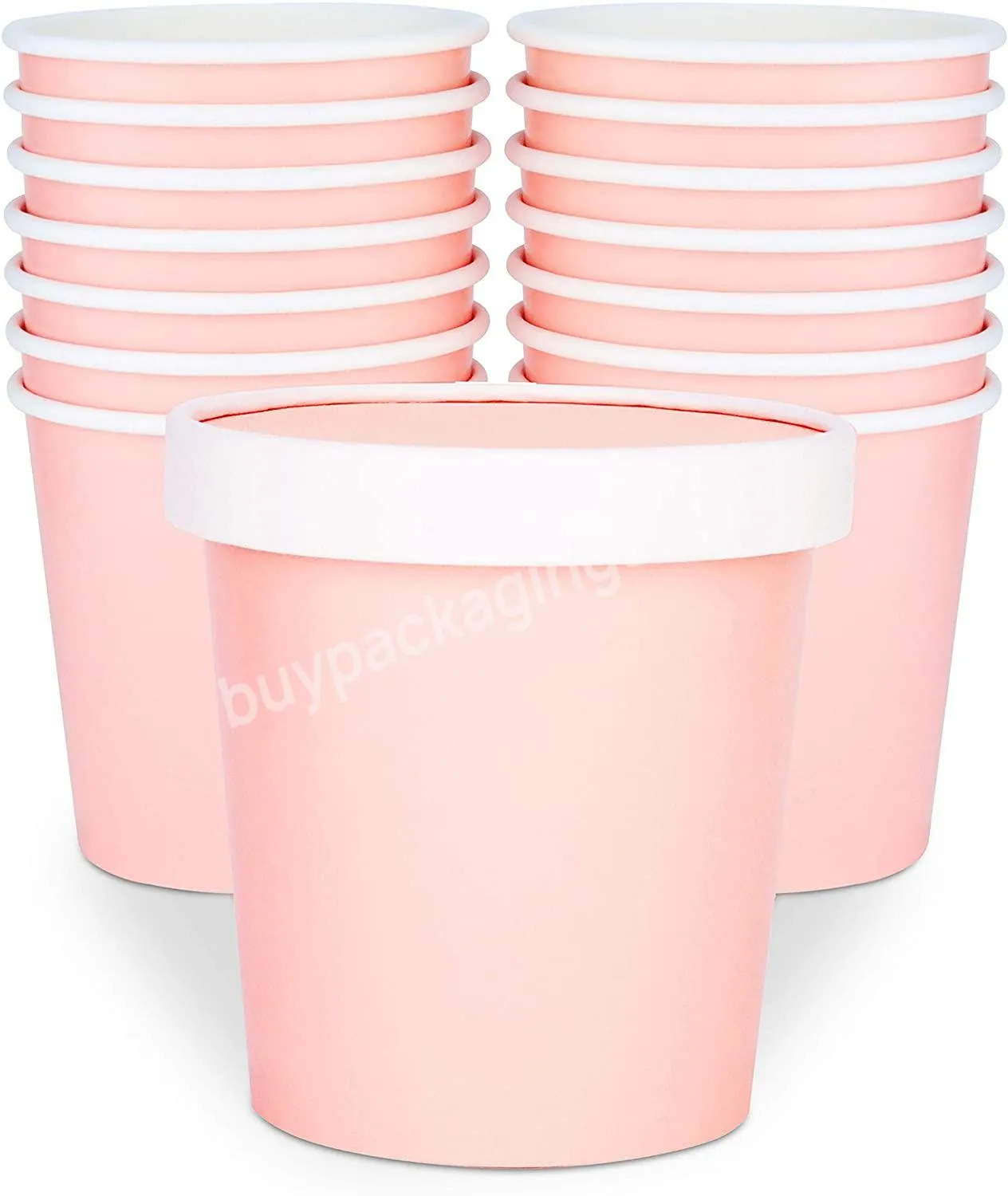 Pink Paper Bowls,Disposable Soup Bowls Bulk Free Party Supplies For Hot/cold Food,Food Containers - Buy Paper Bowl,Extra Large Salad Bowl,Disposable Soup Bowl.