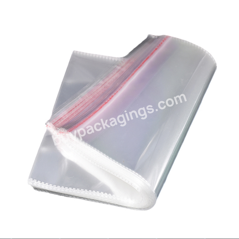 Plain Opp Packaging Bags Opp Clear Self Adhesive Bag Cheap Price Customized Opp Bag