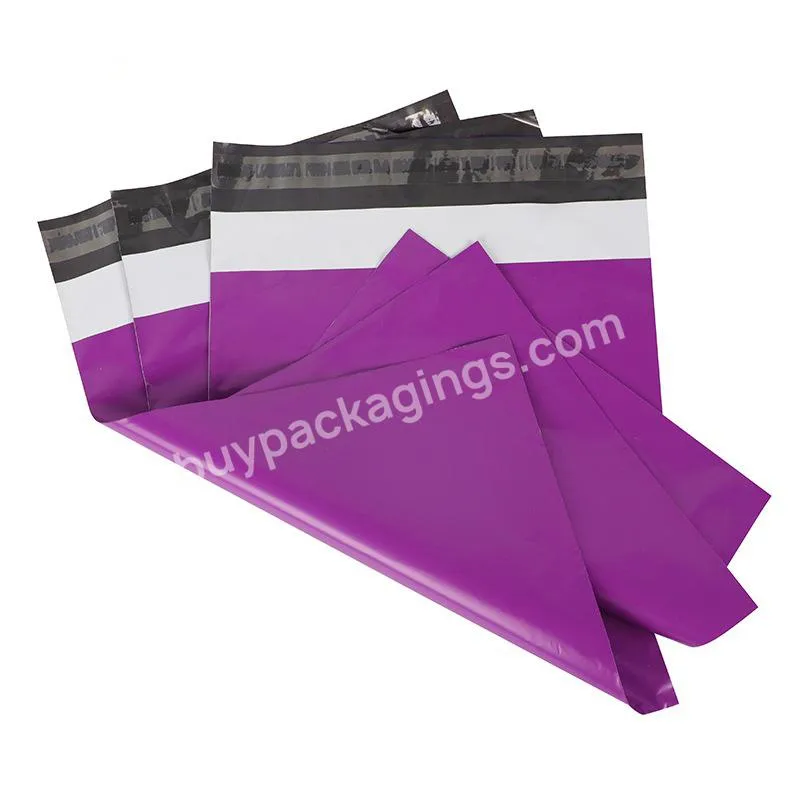 Plastic Poly Mailer Mailing Courier Packaging Shipping Bags With Logo Custom Printed For Clothing