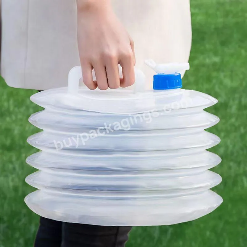 Plastic Water Carrier Tank For Sport Camping Riding Mountaineer Backoacking