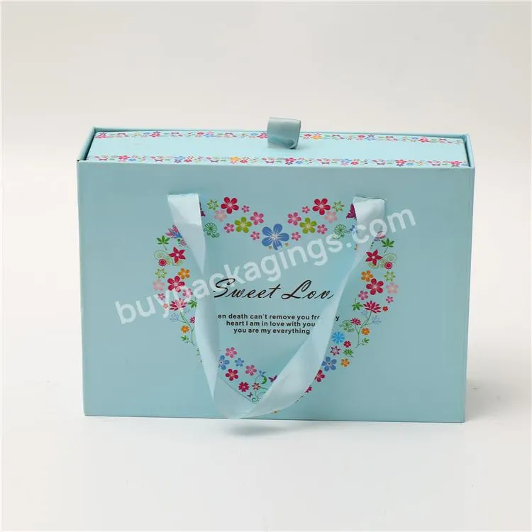 Practical Rigid Cardboard Gift Packing Box Elegant Paper Packaging Boxes Hot Selling Custom Logo Luxury Customized Paperboard