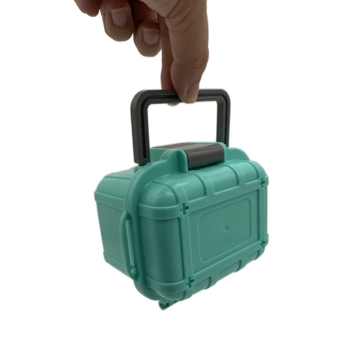 Pure Mint Green cuboid Storage Box High Quality Plastic Watch Box