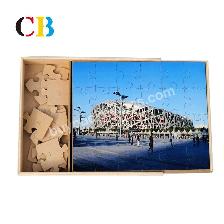 Puzzles 1000 Piece With Custom Box And Insert High Quality Low Price 500 Piece Custom Puzzle Custom Printing Cardboard For Craft