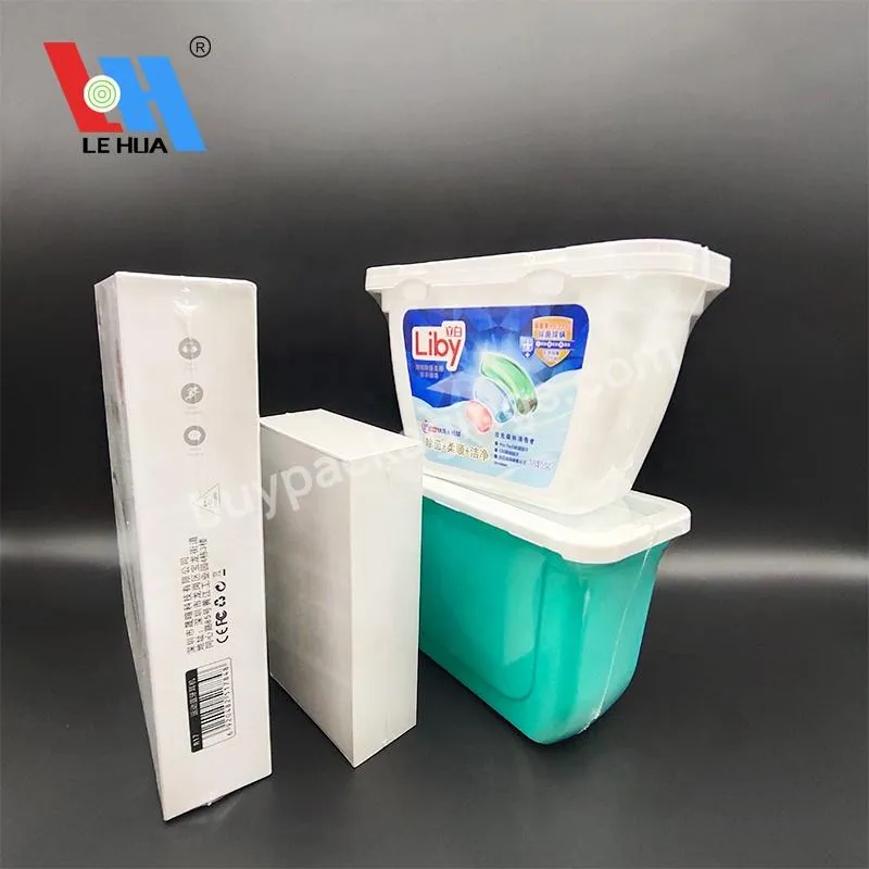 Pvc Pet Pof Heat Shrinks Film Roll Shrink Wrap Transparent Plastic For Box Accept Custom