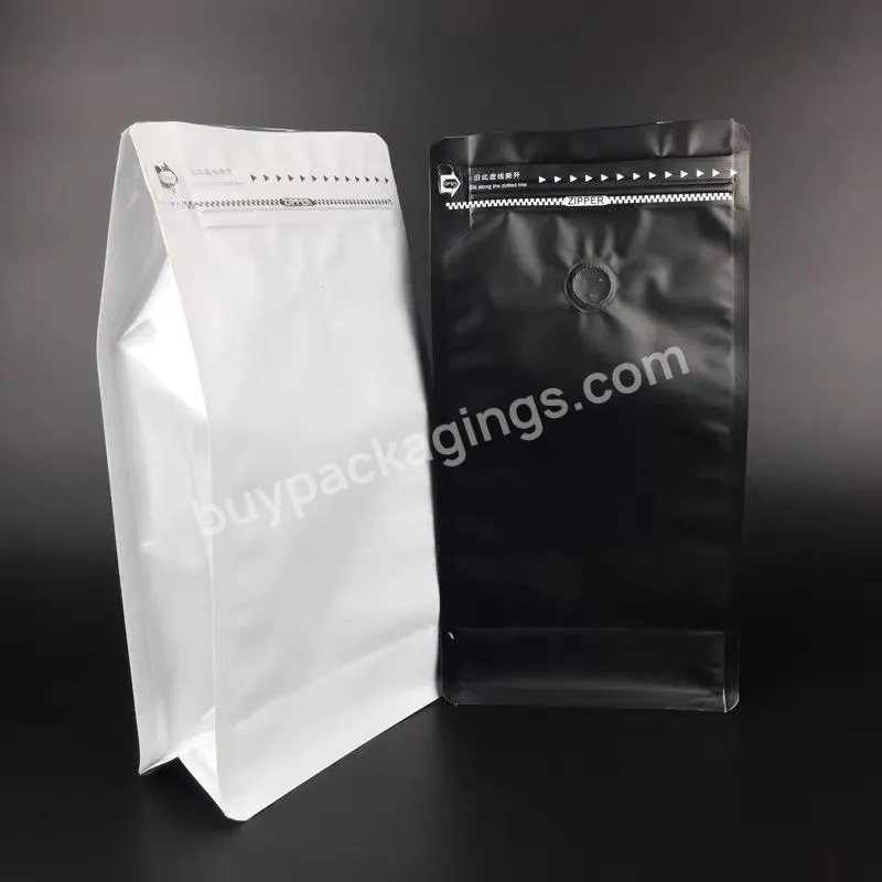 Ready Stock Flat Bottom Foil Coffee Bag Aluminum Packaging Stand Up Pouch Coffee Bag Packaging - Buy Packaging For Ground Coffee,Coffee Tin Packaging,Coffee Sachet Packaging.