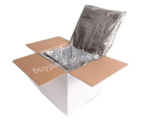 Recyclable Insulated Mailers Liners Cold Shipping Boxes Insulated Box Liner