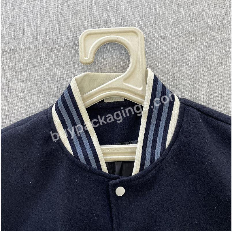Recyclable Paper Cardboard Sugarcane Fiber Molded Pulp Clothes Hangers