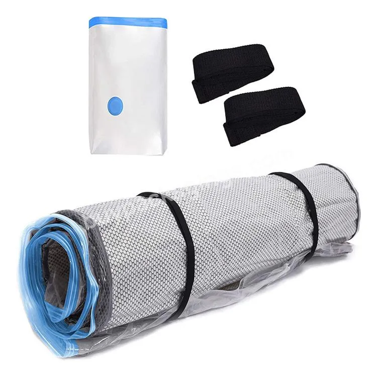 Reusable Travel Double Zip Lock Sealer Space Saver Compression Bag Vacuum Pump Storage Bags