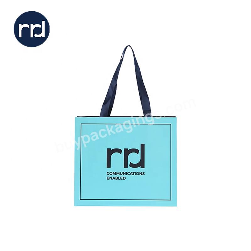 RR Donnelley Brand New Wholesale Customized Size Brown Kraft Paper Bags for Coffee Food Grocery