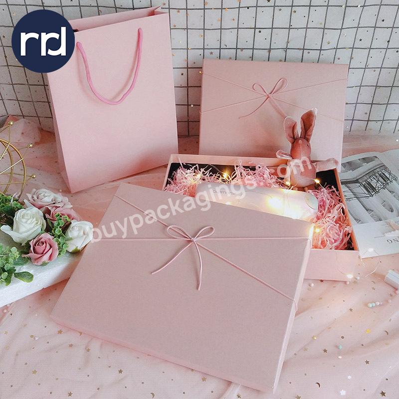 RR Donnelley China Manufacturer Colorful Custom Beauty Cardboard Paper Christmas Chocolate Candy Packaging Birthday Gift Box