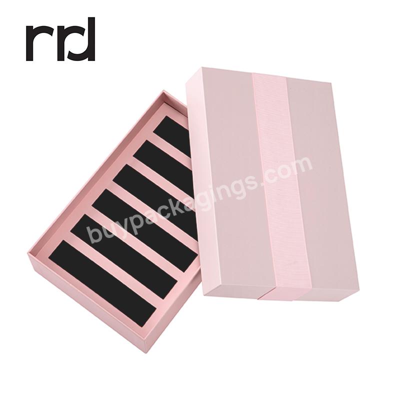 RR Donnelley Custom Eco Friendly Creative Gold Foil Logo Cosmetic Box Essential Oil Glass Bottle Packaging Luxury Perfume Box