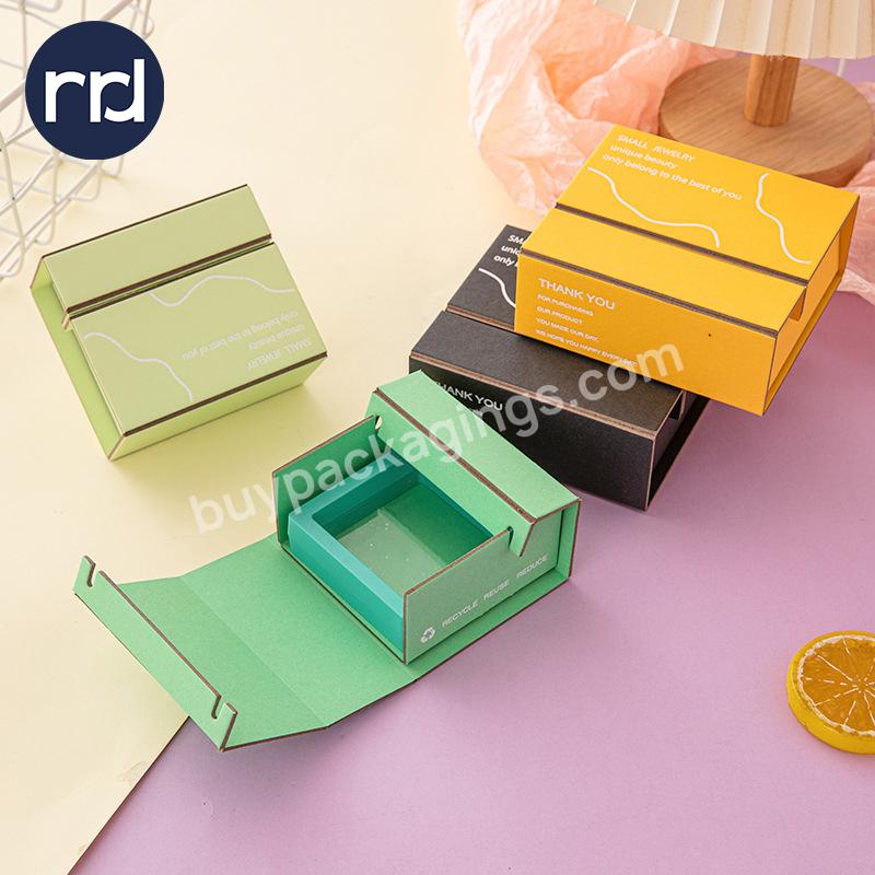 RR Donnelley Custom Logo Wholesale Custom Logo Retail Manufacturer Carton Black Paper Luxury Jewelry Gift Candy Chocolate Boxes