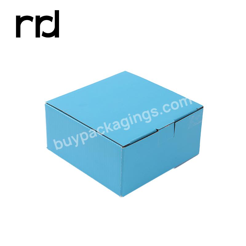 RR Donnelley Custom Printed Empty Corrugated Paper Kraft Mailer Shoes Clothes Shipping Folding Flower Packaging Gift Carton Box