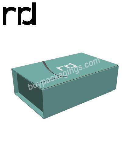 RR Donnelley Custom Printed Mailer Customized Corrugated Paper Mailing Shoes Shipping Folding Gift Clothing Packaging Carton Box