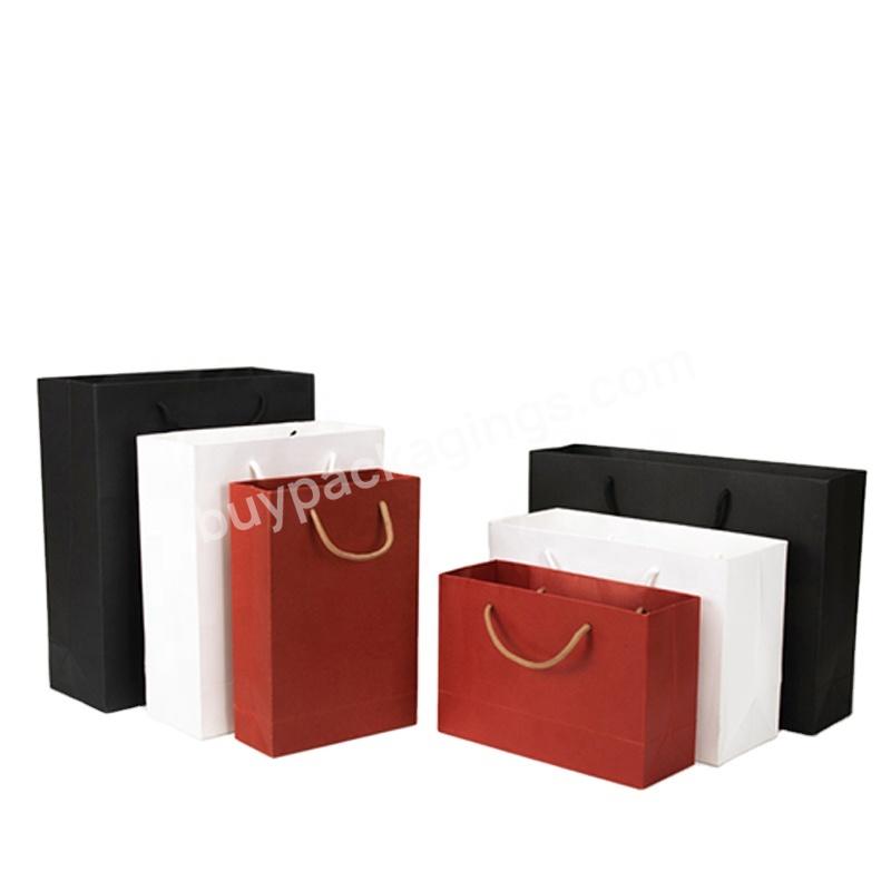 RR Donnelley Custom Printed Your Own Logo Cardboard Large Paper Bags with Handles