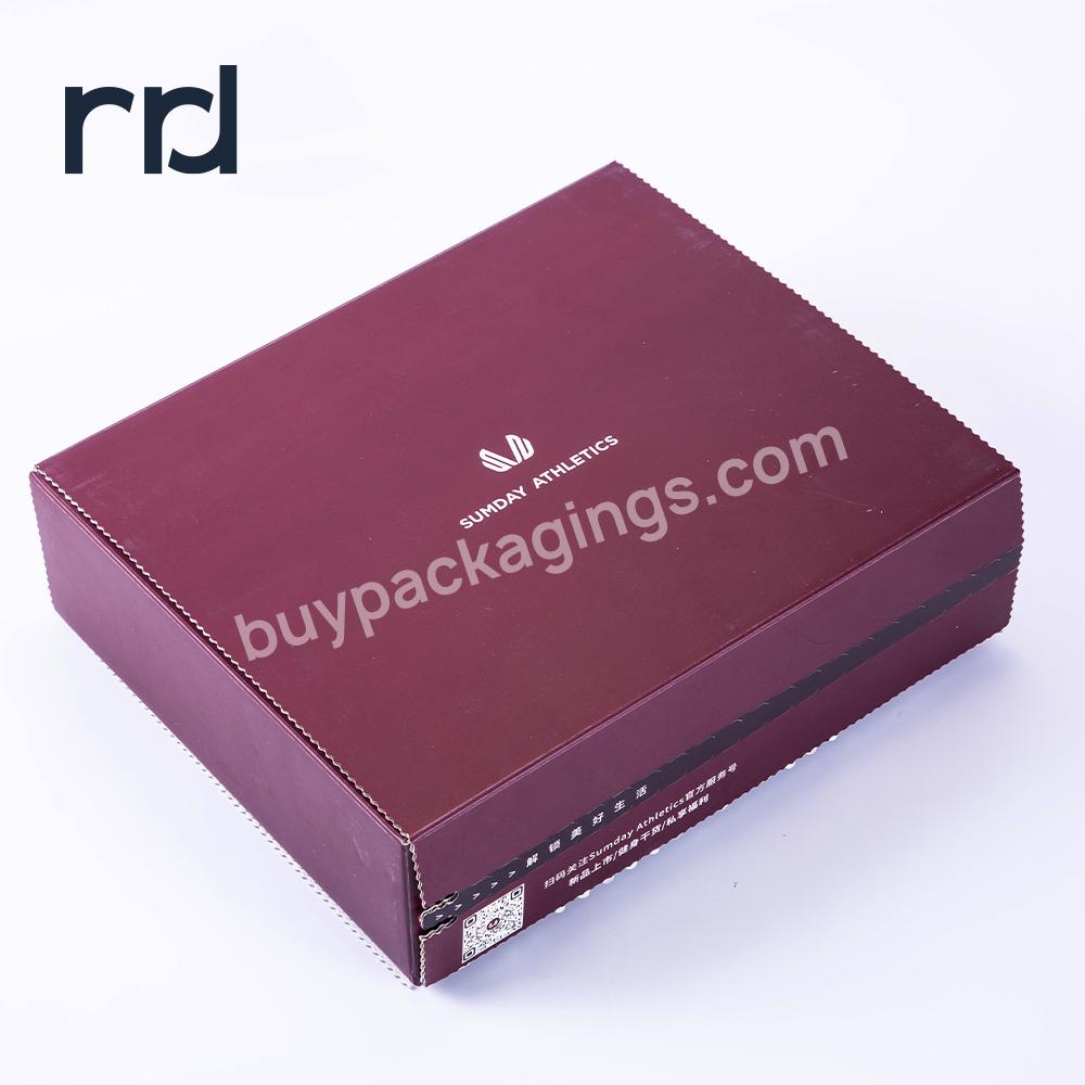 RR Donnelley Customized Custom Logo Corrugated Kraft Paper Mailing Shoes Shipping Cosmetic Folding Gift Clothing Packaging Box