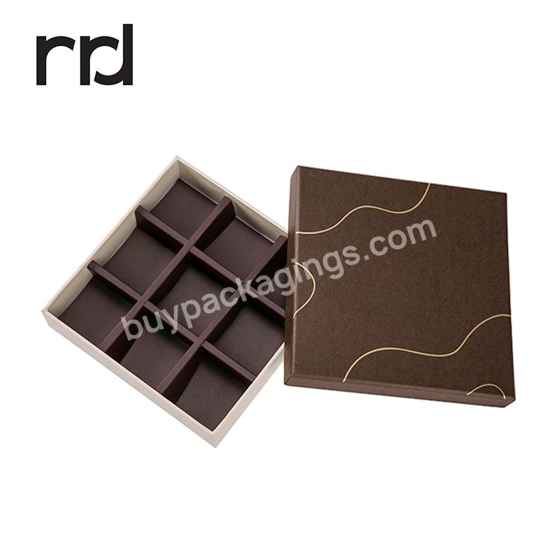 RR Donnelley Customized Logo Cardboard Paper Essential Oil Candy Flower Chocolate Decoration Gift Packing Base and Lid Box