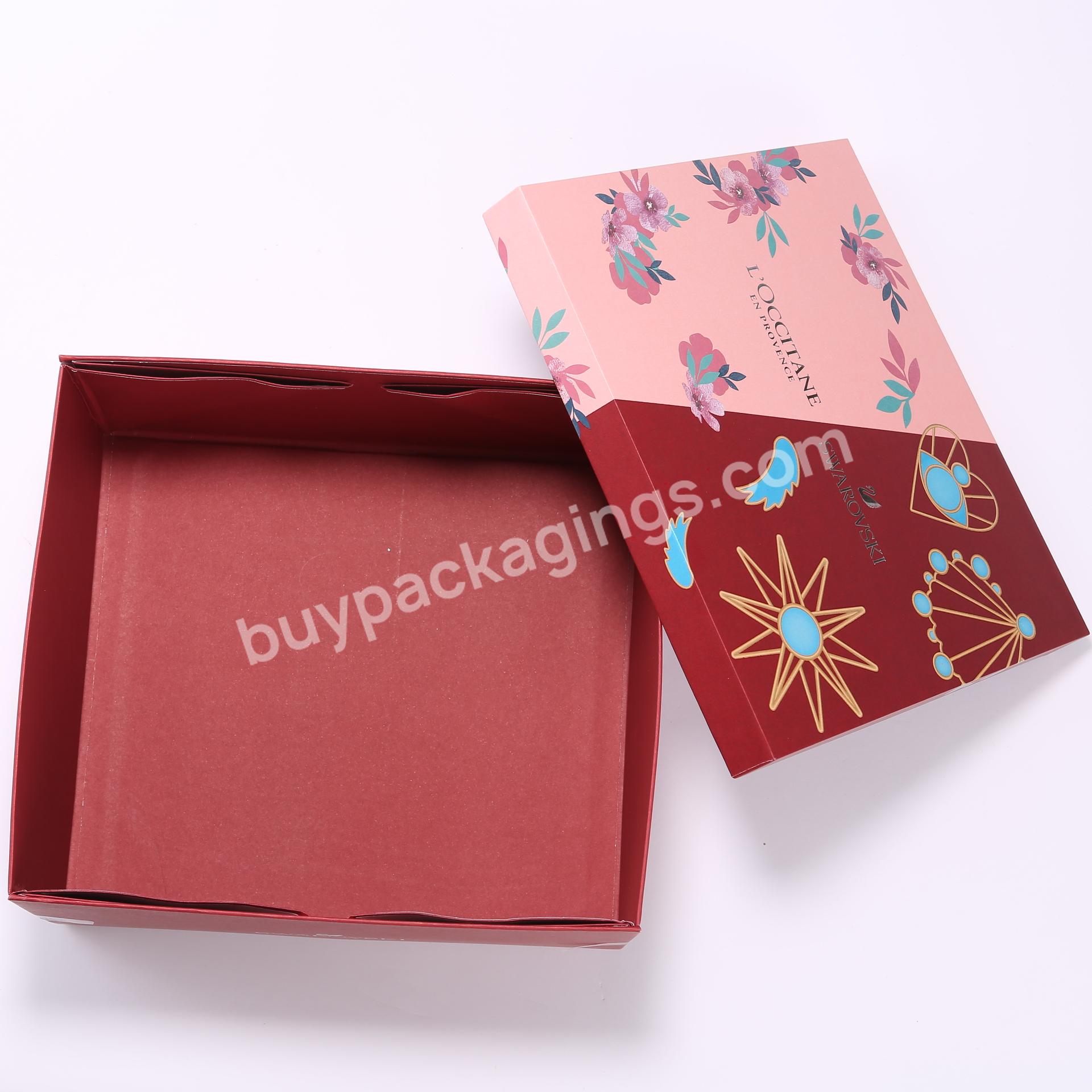 RR Donnelley Customized Printing Logo OEM Wholesale Logistics Beauty Cosmetic Eye Shadow Eyelash Packaging Collapsible Gift Box