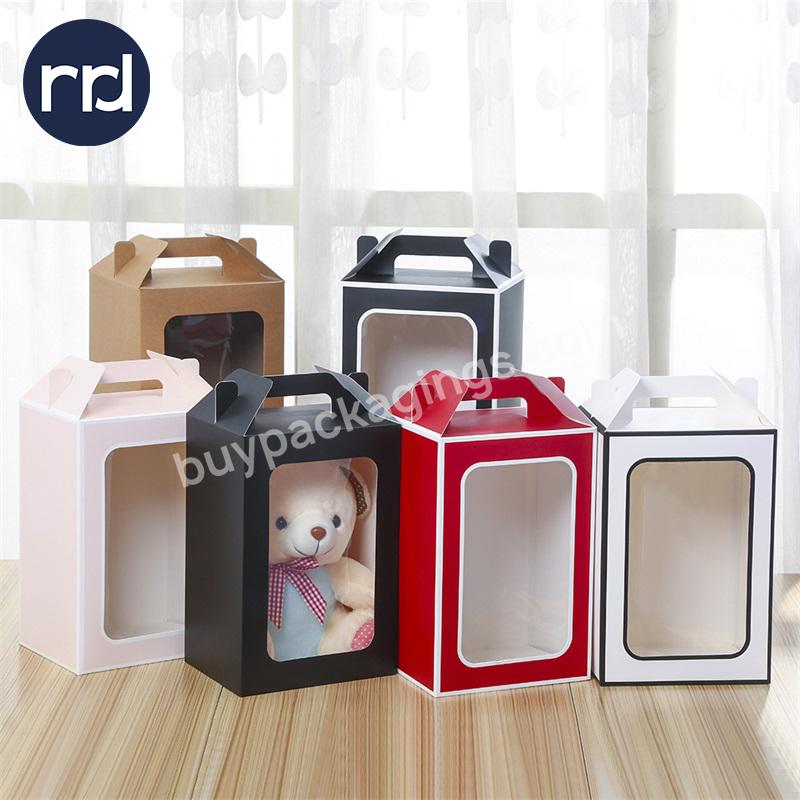 RR Donnelley Durable Pack Box Luxury Custom Printed Logo Beautiful Design Paper Anime Myster Handbag Packing Shipping Window Box