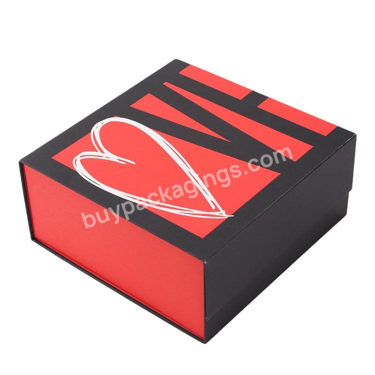 RR Donnelley Factory Luxury Custom Printed Logo Empty Cosmetic Eyeshadow Palette Packaging Foldable Magnetic Gift Box
