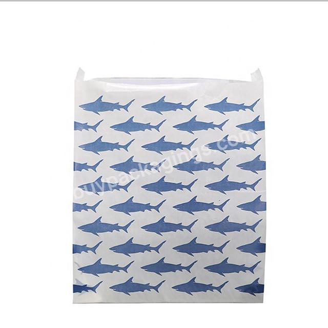 RR Donnelley Fish Pattern Wholesale Paper Envelope Takeaway Food Packaging Bag