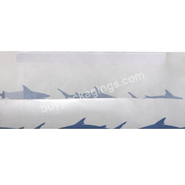 RR Donnelley Fish Pattern Wholesale Paper Envelope Takeaway Food Packaging Bag