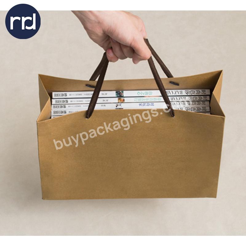 RR Donnelley High-end Product Great Sale Luxury Carrier Wedding Custom Logo Printed Paper Gift Bag with Handle