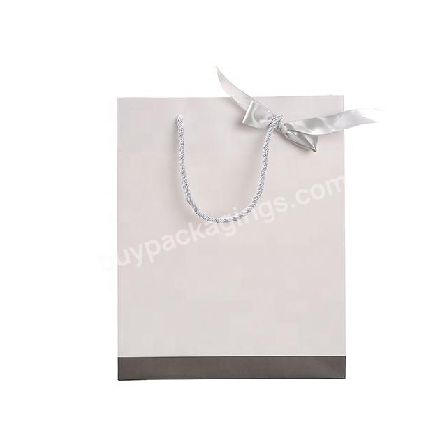 RR Donnelley High Standard Custom Logo Print Gift Bags for Shopping with Handle