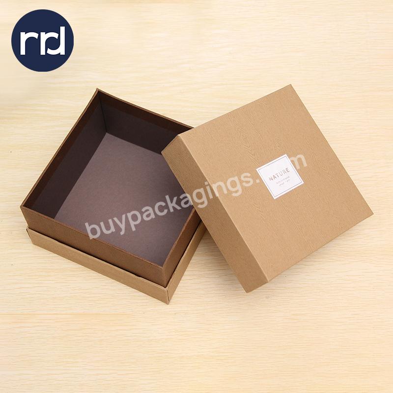 RR Donnelley Hot Sale Custom Logo Wholesale Luxury Chocolate Happy Fathers Day Empty Customised Flower Cardboard Gift Box