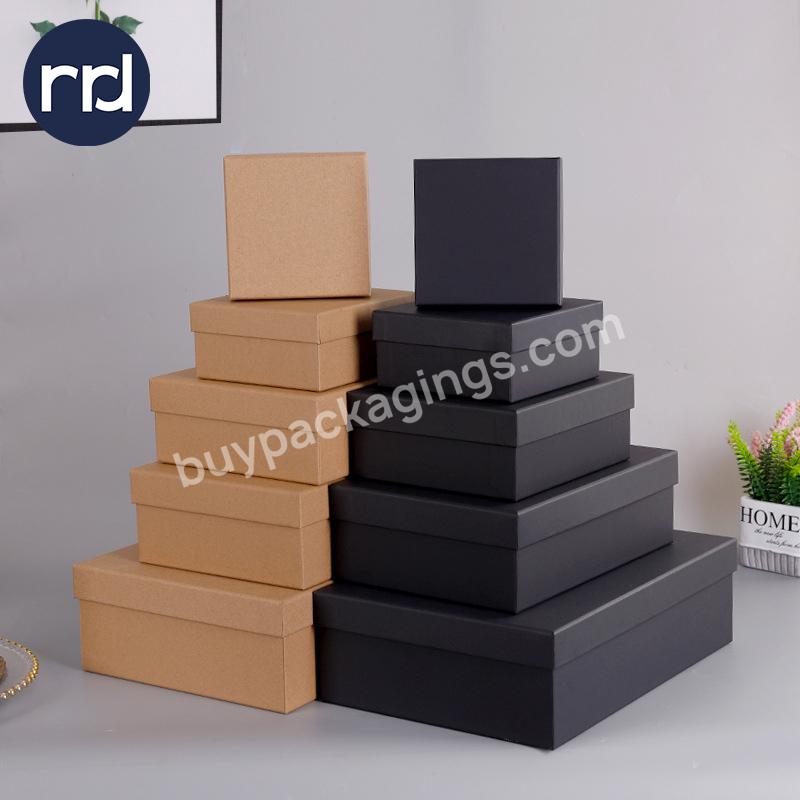 RR Donnelley Hot Sale Custom Logo Wholesale Luxury Chocolate Happy Fathers Day Empty Customised Flower Cardboard Gift Box