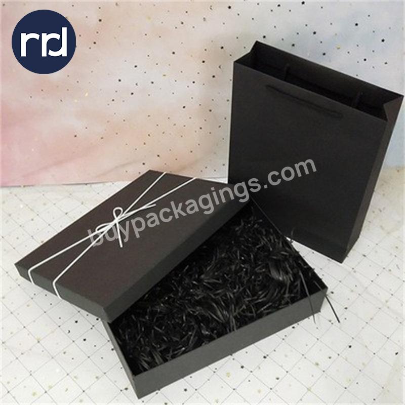 RR Donnelley Manufacturer Best-Selling Custom Printed Cardboard Black Candy Flower Christmas Gift Chocolate Candy Packing Box