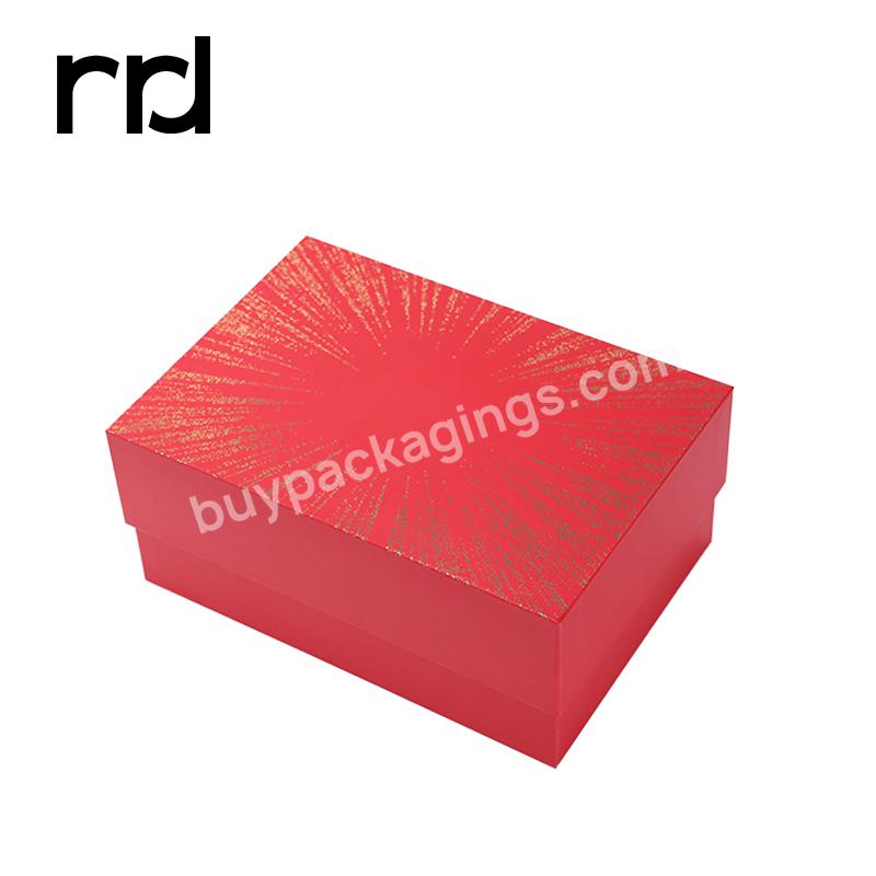 RR Donnelley OEM Manufacturer New Design Custom Logo Print Paper Luxury Empty Branded Clothing Hat Shirt Dress Packaging Box