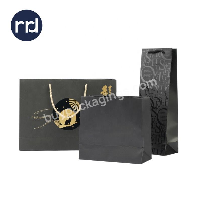 RR Donnelley paper bag gift bags online custom logo for shopping with handle