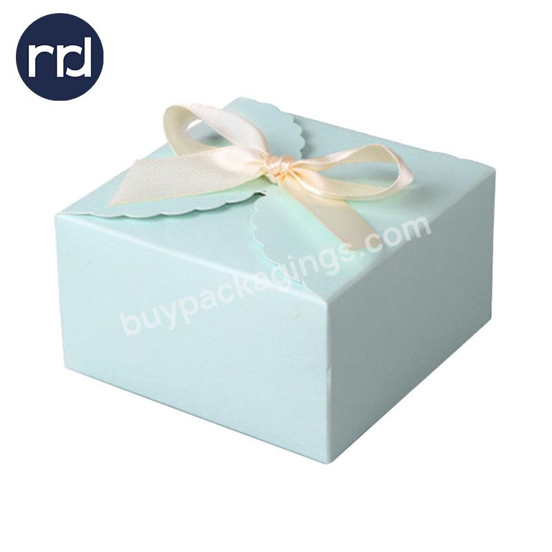 RR Donnelley Surprise Box Hot Sale Custom Logo Wedding Packaging Foldable Rectangle Shape Paper Gift Packaging Box with Ribbon