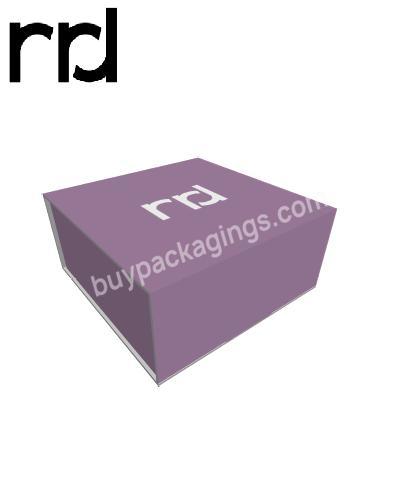 RR Donnelley Wholesale Factory Price Rigid Paper Cigarette Packaging Custom Printed Cardboard Flower Hat Clothes Shipping box