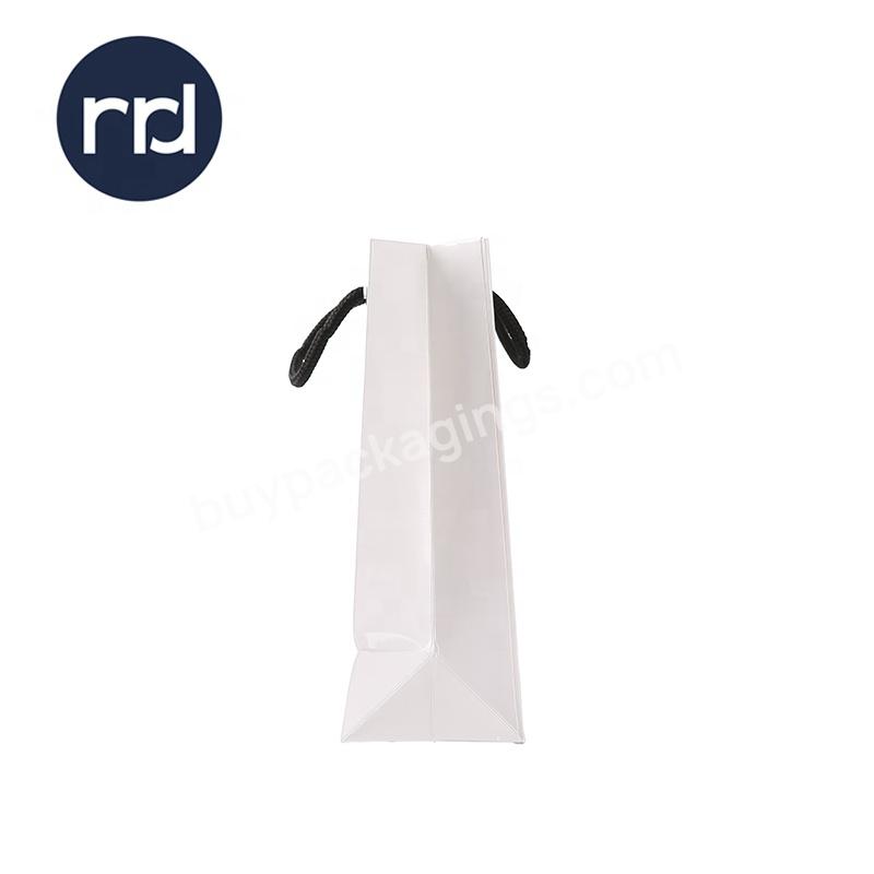 RR Donnelley wholesale hot sale gift paper handle shopping bags custom shoe bags with your own logo
