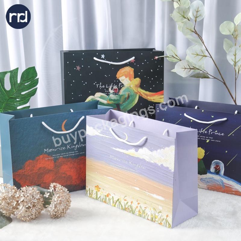 RR Donnelley  wholesale paper bags gift bags clothing luxury shopping bags with handles for packaging