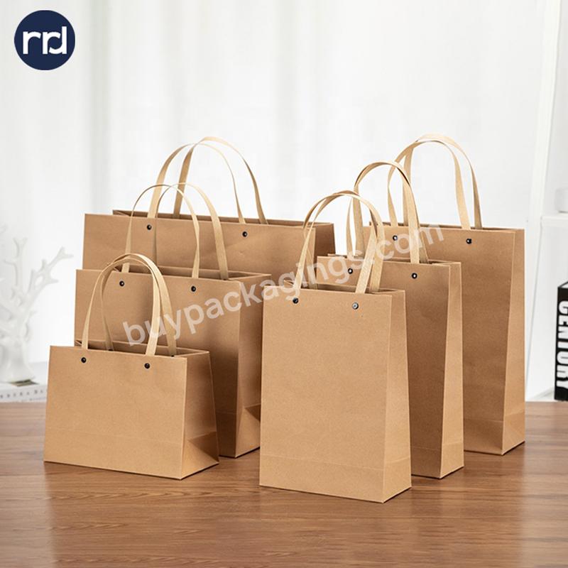 RRD Custom Printing Cheap Exceptional Quality Takeaway Food Packaging Bag