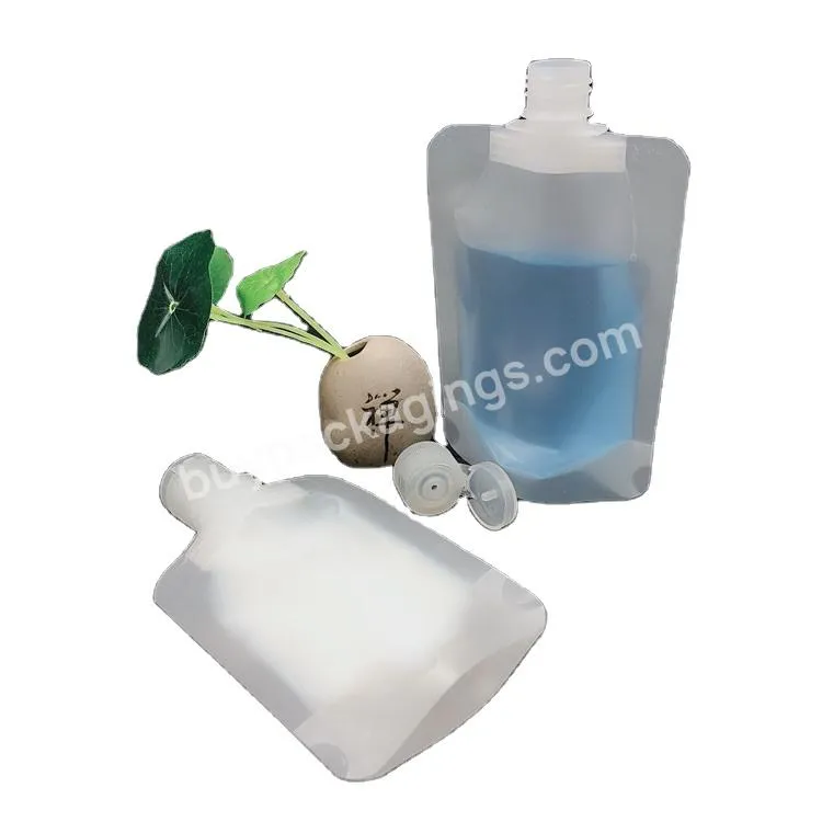 Sanitizer Gel Alcohol 50ml Refill Laminated Plastic Stand Up Spout Pouch Bag Reusable Chemical Packaging Liquid Pouch Bag - Buy In Stock No Printing Frosted Plastic Spout Pouch For Hand Gel 30ml 50ml 100ml,Skin Care Shampoo & Shower Gel Plastic Bag F