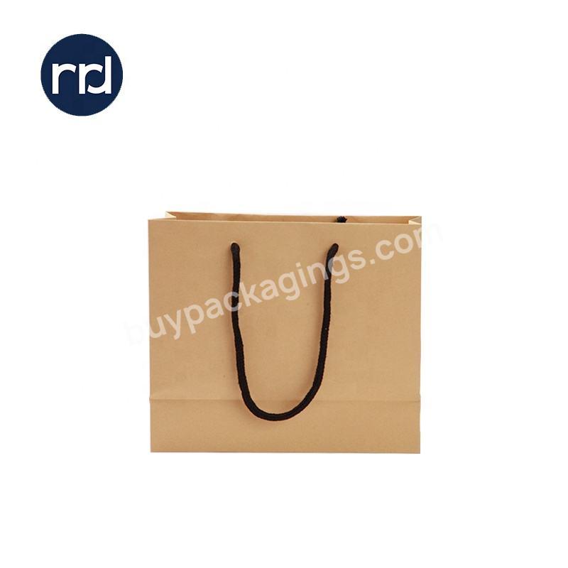 Selling New Brand Large Brown Kraft Paper Bags Recyclable Custom Thick Kraft Paper Bag
