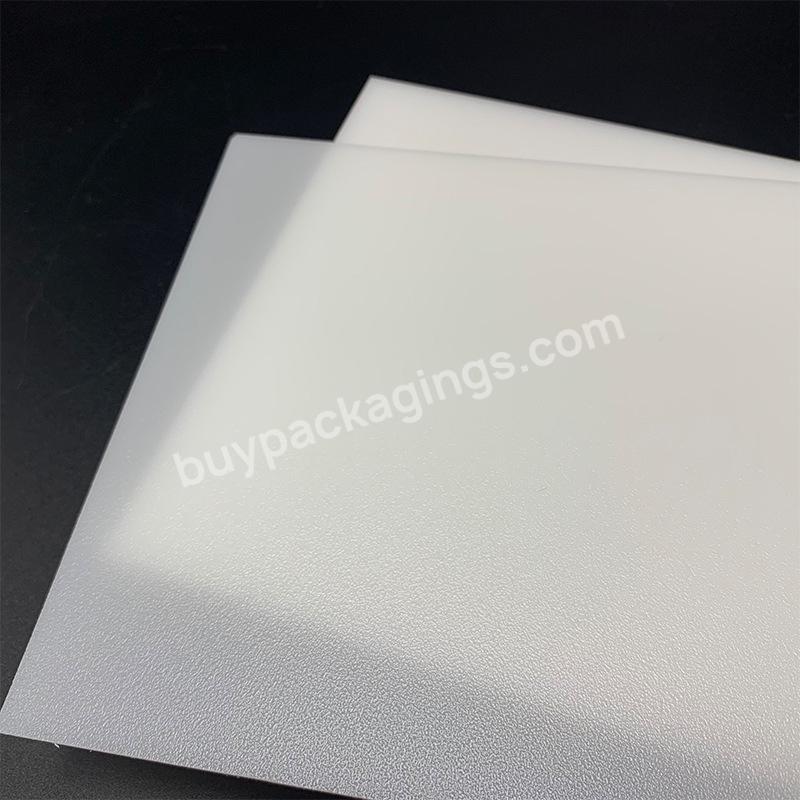 Silk Screen Transparent Acrylic Sheet 14" Led Light Diffuser Guide Plate Panel Sheet