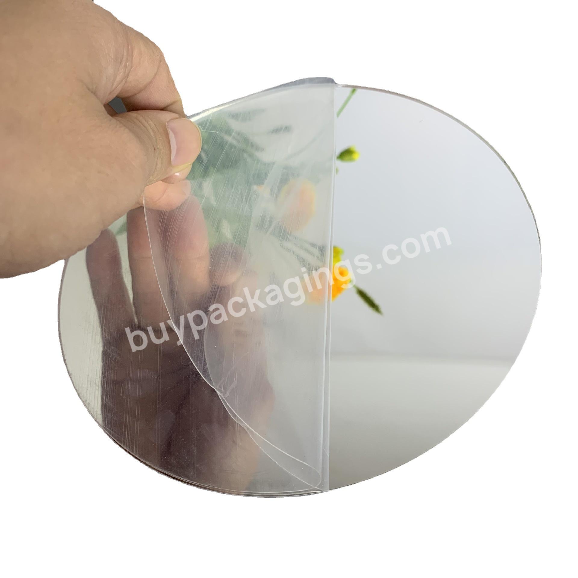 Silver Mirror Acrylic Board 1mm 2mm 3mm Laser Cutting Espelho Flexivel Acrilico Cast Decor Flexible Acrylic Sheet