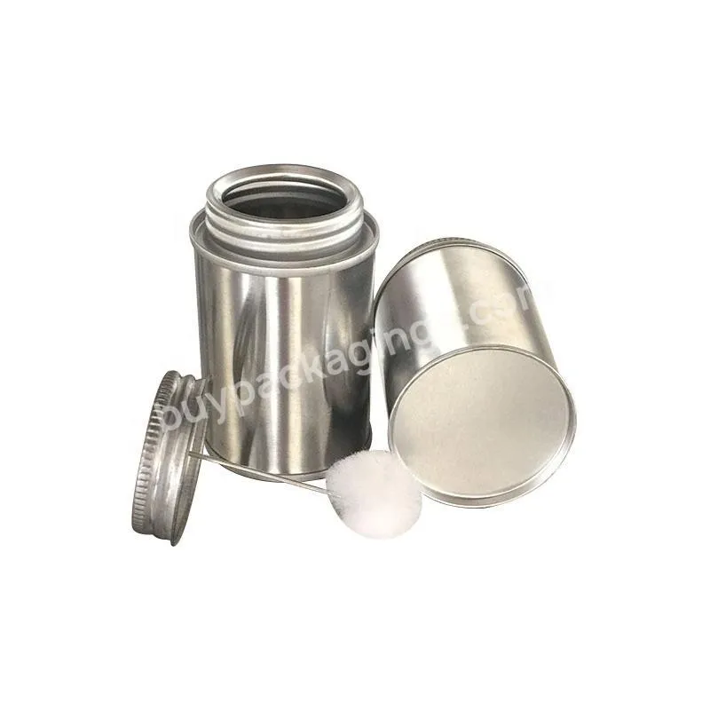 Small Capacity 118ml Cylindrical Tin Can With Brush For Pvc/cpvc Glue Cement Packaging