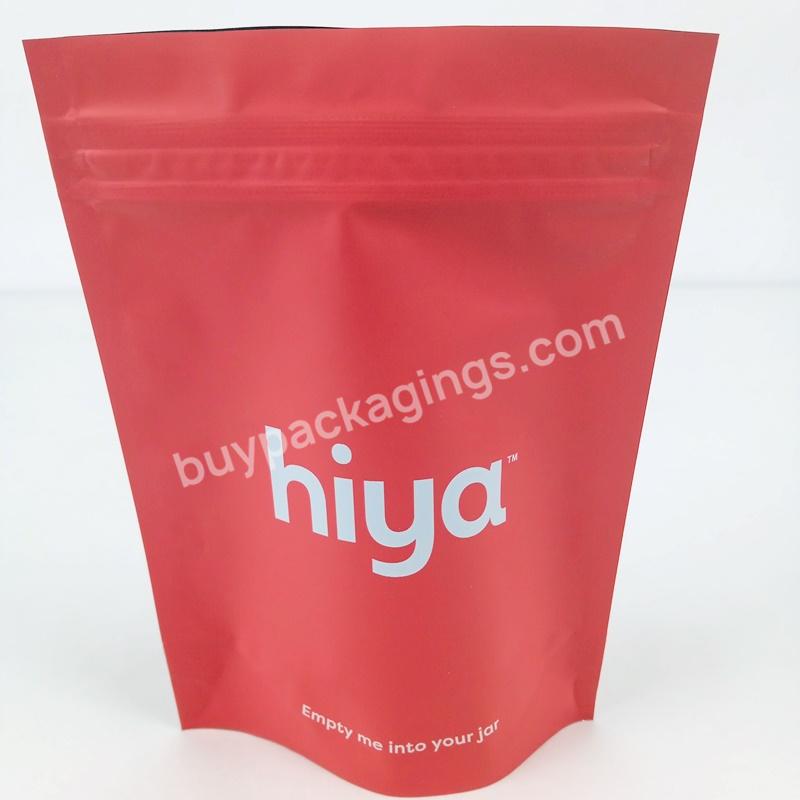 Smell Proof Child-proof Zipper Top Plain Mylar Bags Customized Logo Colored Mylar Bags Resealable 3x4 Mylar Bags