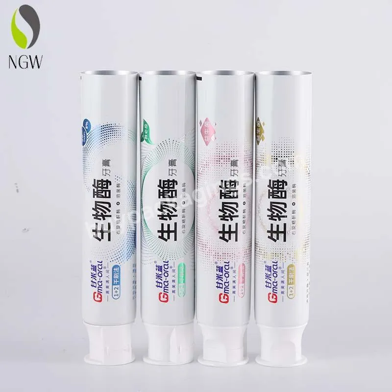 Soft Aluminum Plastic Tube Custom Printing Hotel Empty Abl Mini Toothpaste Laminated Tube Packaging 20ml40ml60ml80ml100ml