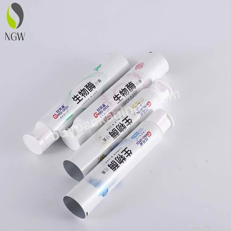 Soft Aluminum Plastic Tube Custom Printing Hotel Empty Abl Mini Toothpaste Laminated Tube Packaging 20ml40ml60ml80ml100ml