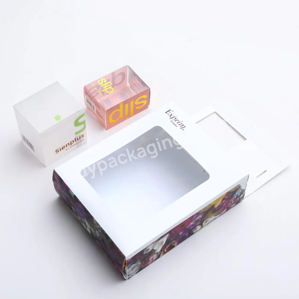 Source Factory DIrectly Selling Custom Clear Plastic Transparent Packaging Box