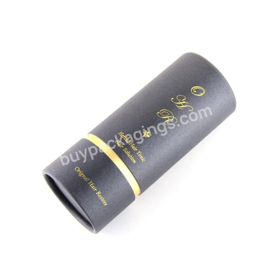 Special Material Hair Oil Cylinder Packaging Candle Paper Tube With Eva Foam