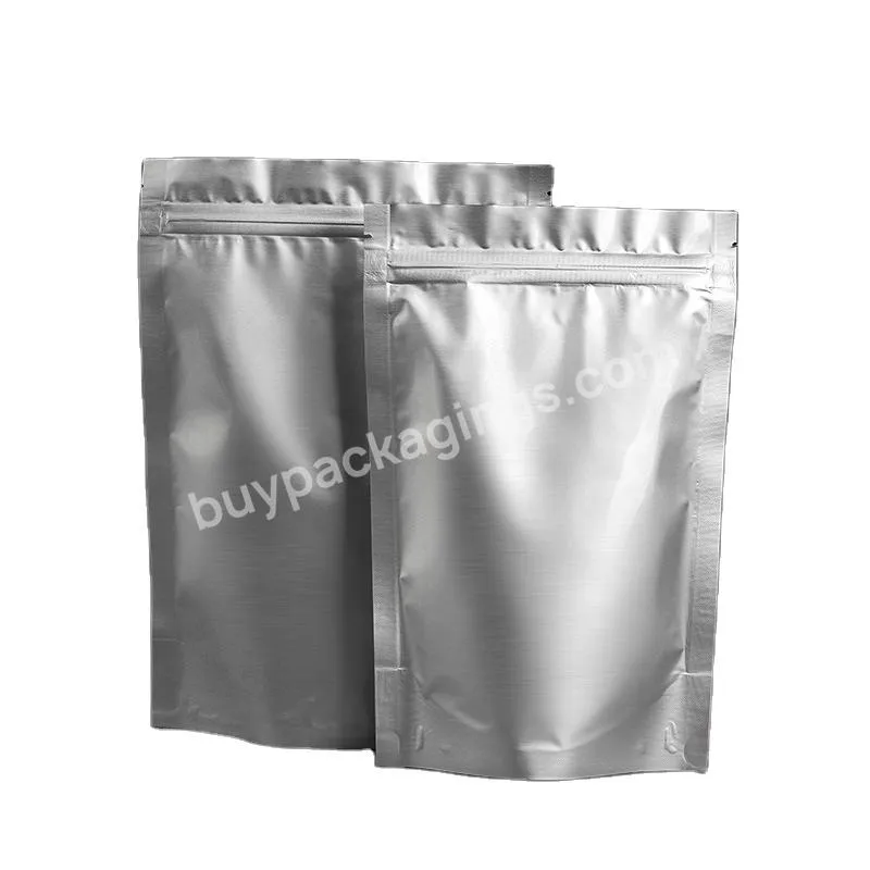 Stand Up Aluminum Foil Zipper Ziplock Pouch Package Bags For Doypack Mylar Storage Zip Lock Food